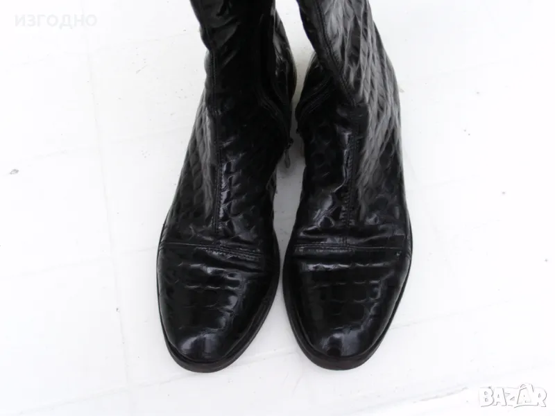 ЗА 20лв. БОТУШИ И ЧАНТА ЛАЧЕНИ МНОГО ЗАПАЗЕНИ ХУБАВИ , снимка 1