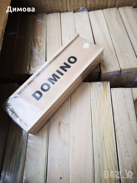 Дървено домино Woody – Класик, снимка 1