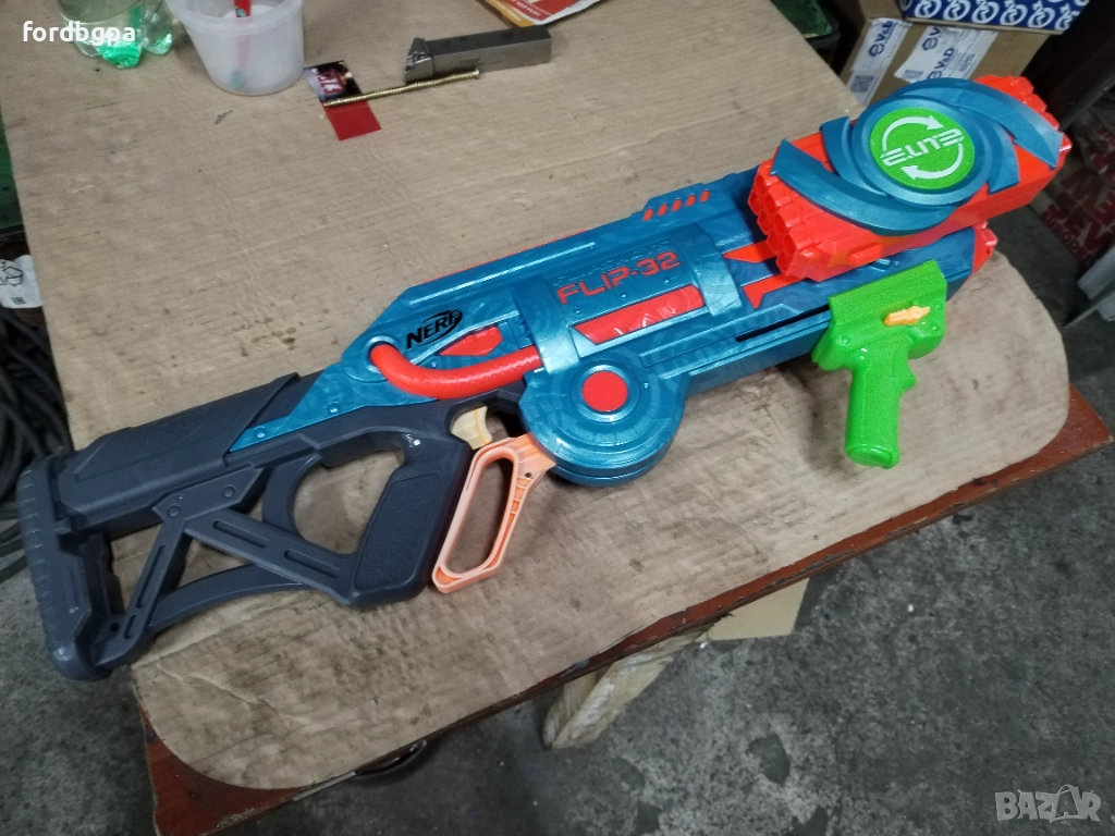 NERF Elite 2.0 Бластер FLIP 32, снимка 1