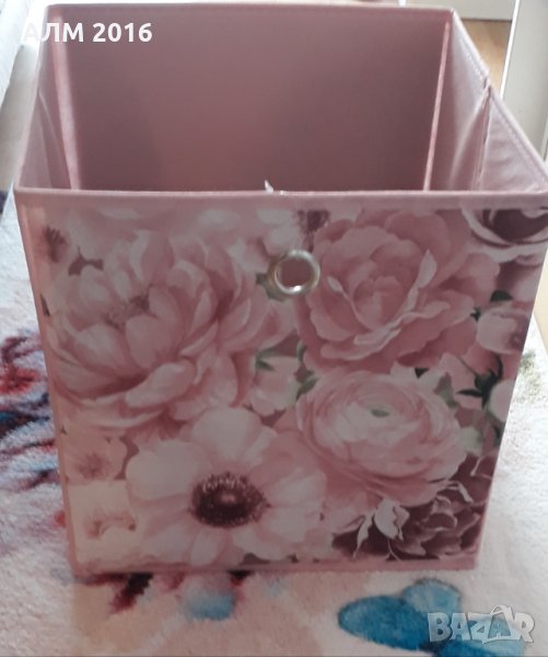 Сгъваема кутия за съхранение Цветя, снимка 1