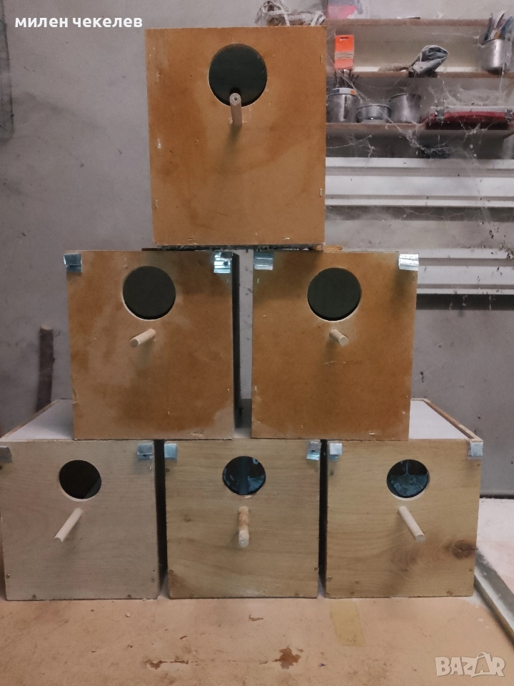 кутии за папагали и клетки развъдни, снимка 1