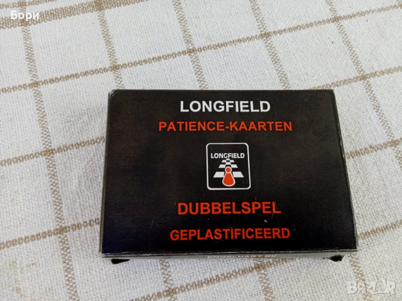 LONGFIELD две тестета карти за игра, снимка 1