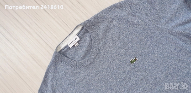Lacoste Cotton / Knit Mens  Classic Fit Size 7 - 2XL НОВО! ОРИГИНАЛ! Мъжки Памучен Пуловер!, снимка 1