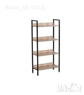 Етажерка на 4 етажа-ПДЧ И МЕТАЛ, снимка 1