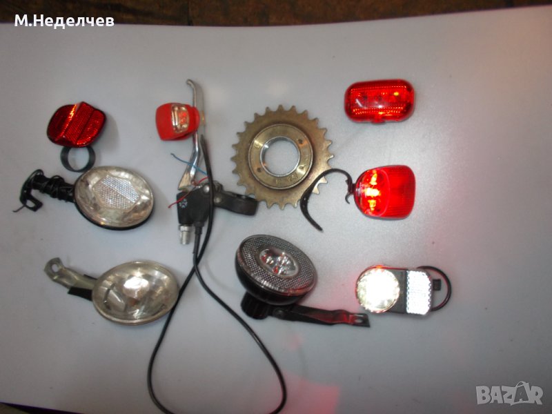 Фар,стоп,свободен венец и ръкохватки за спирачки, снимка 1