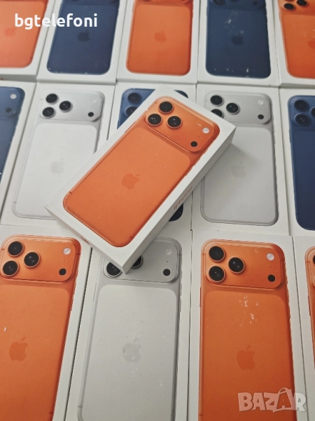 НАЛИЧНИ!!! iPhone 17 Pro Max 256GB Orange , Blue, снимка 1