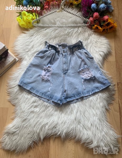 Дънкови панталонки, снимка 1