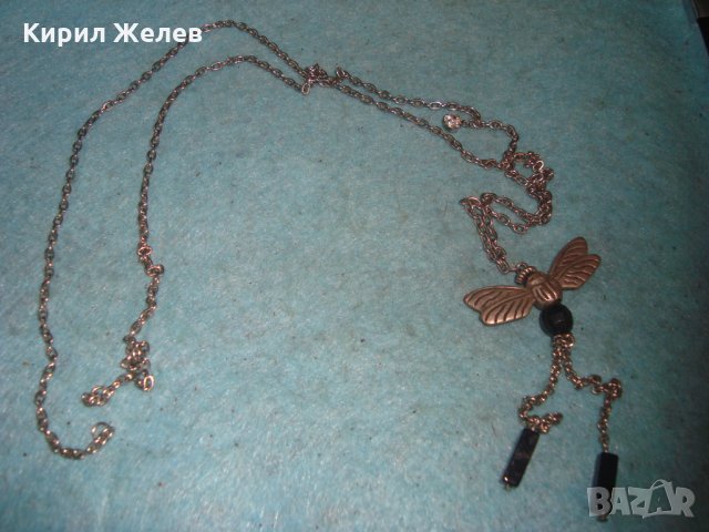 ФИГУРАЛНА СРЕБРИСТА АРТ ВИСУЛКА ПЕНДАНТ с ВЕРИЖКА НАКИТ БИЖУ УКРАШЕНИЕ МЕДАЛЬОН 5531, снимка 6 - Колиета, медальони, синджири - 35273866