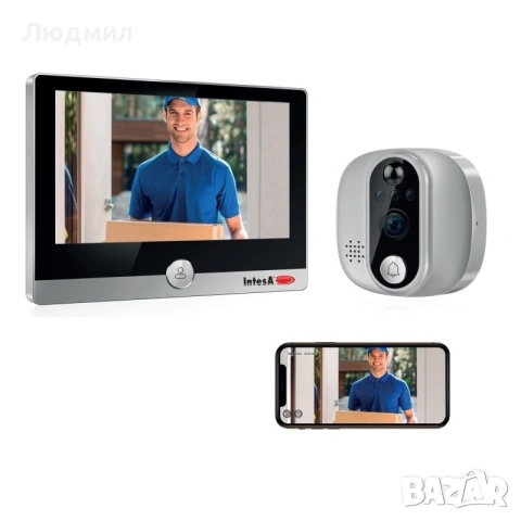 IntesA смарт видео шпионка Wi-Fi