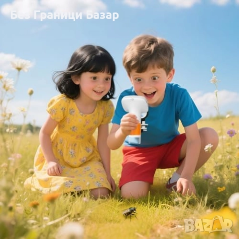 Нов Детски микроскоп с USB връзка LED осветление видео функция Играчка, снимка 2 - Образователни игри - 51897807