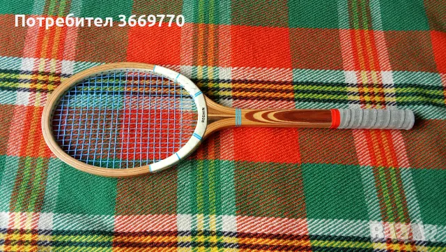 Винтидж тенис ракета Reghin, снимка 3 - Тенис - 49890314