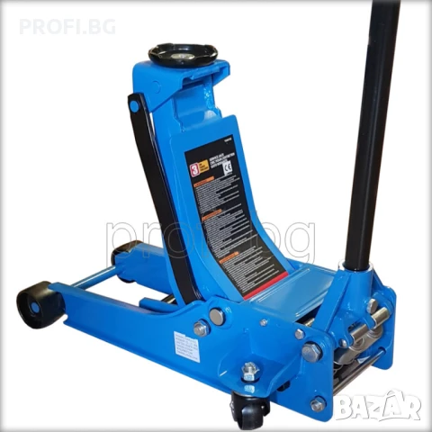 Крик хидравличен тип крокодил 2,5 t нисък профил двубутален, снимка 2 - Други машини и части - 50563509