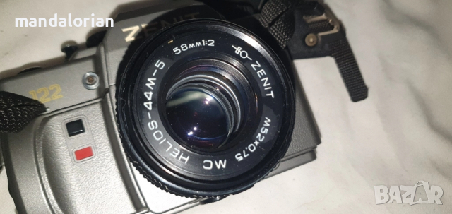Zenit -122 50th Anniversary KMZ Special Edition 35mm Film Camera With 58mm Helios F1.8 Lens., снимка 2 - Фотоапарати - 51731206