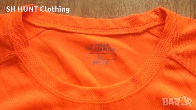 FRANK SHORTER DRY-PLUS Signal T-Shirt размер L за лов сигнална тениска - 1758, снимка 8 - Екипировка - 52888091