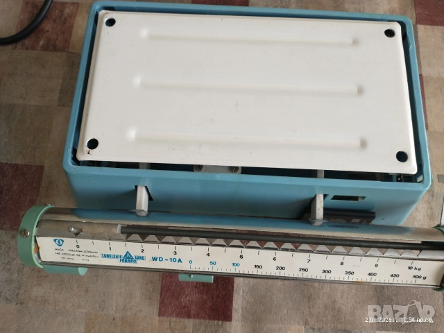 Стара везна Waga WD-10A, снимка 4 - Антикварни и старинни предмети - 52956682