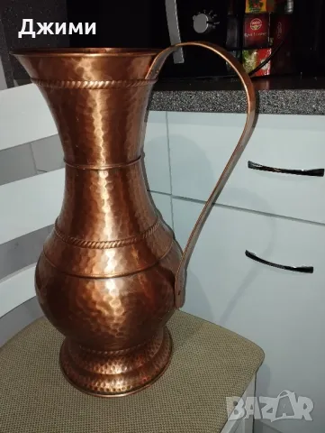 кован мед ваза, снимка 1