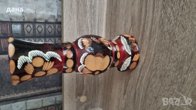 Ваза дърворезба , снимка 1