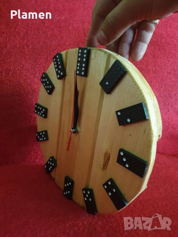 Стенен часовник от ланперия ръчна изработка, снимка 15 - Други стоки за дома - 39907696