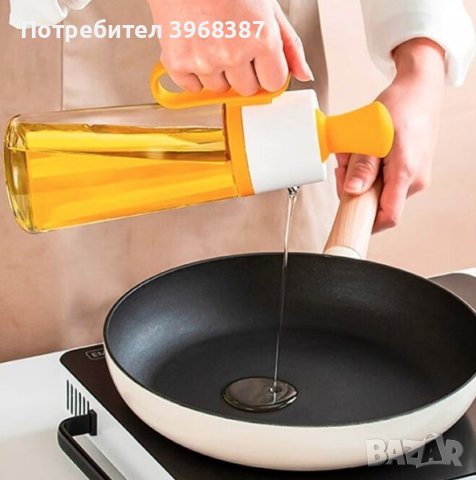 Бутилка с капкомер за олио, оцет и сосове , снимка 5 - Други стоки за дома - 43939909