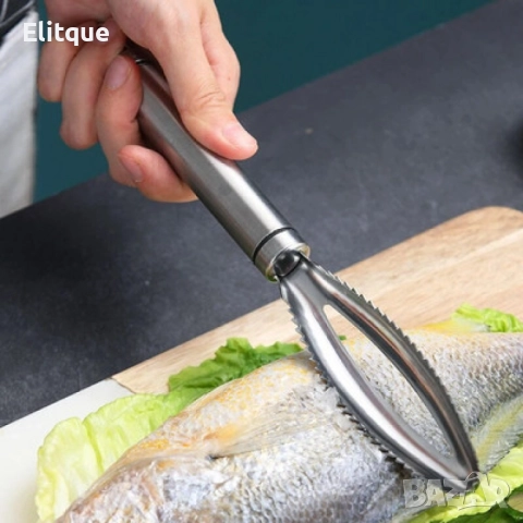 Белачка за люспи от риба от неръждаема стомана, снимка 6 - Други - 52852683