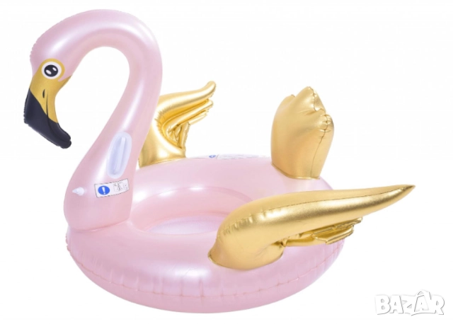 Надуваемо фламинго, gold - 115см, снимка 2 - Други стоки за дома - 52093882