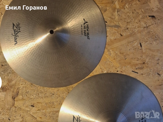 Avedis Zildjian hi hat 14” A New beat USA