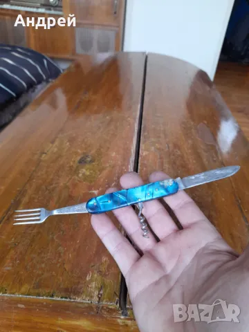 Стар джобен нож,ножче,ножка #105, снимка 4 - Други ценни предмети - 49676016