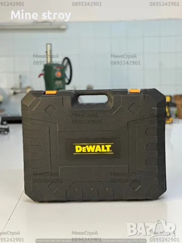 Комплект 4в1 Макита Ъглошлайф Винтоверт Гайковерт и Перфоратор DeWalt, снимка 11 - Други инструменти - 47780299