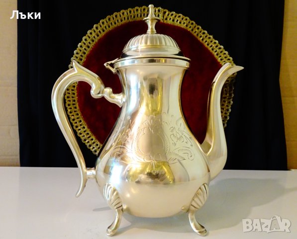 Старинна английска кана,барок 790 гр. 