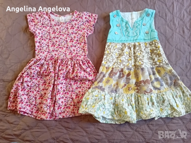 Лот роклички р-р 110/116 см, снимка 2 - Детски рокли и поли - 51791358