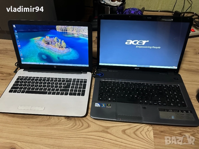 Лаптопи HP и Acer