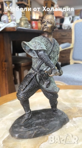 Бронзови пластики на самураи, снимка 2 - Колекции - 52199469