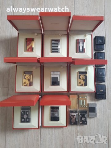 Запалки S.T. Dupont / Дюпон , кожени предпазни КАЛЪФЧЕТА и други - чисто нови !!