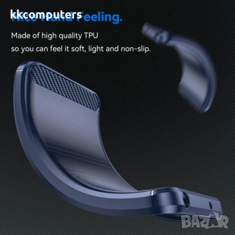 Huawei nova 11i Удароустойчив Carbon Fiber Калъф и Протектор, снимка 10 - Калъфи, кейсове - 50659507