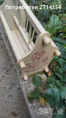 Дървени поставки за вестници , снимка 6 - Декорация за дома - 51400863