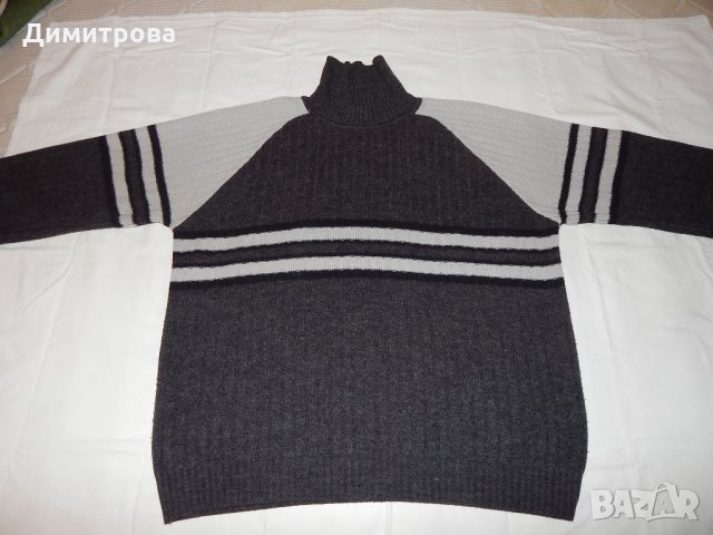 Мъжки пуловер ХЛ/ХХЛ размер, снимка 1 - Пуловери - 28076307