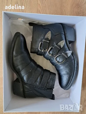 Дамски боти Vagabond, естествена кожа, 37 номер, снимка 4 - Дамски боти - 47777699