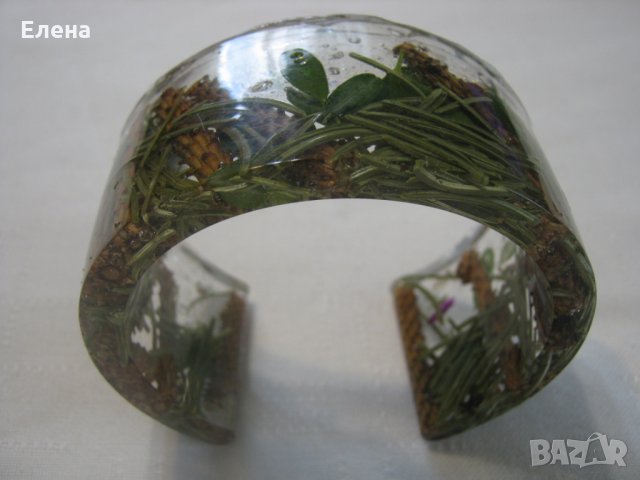 Бижута с естествени цветя 2, снимка 8 - Бижутерийни комплекти - 28633269