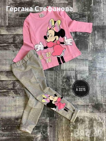 Комплект мини Маус Размери -3/4г.4/5г.5/6г.7/8г.9/10г. Цена -25 лв, снимка 2 - Детски комплекти - 38131391