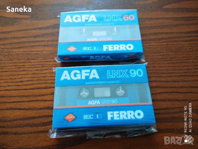 AGFA LNX 60,90, снимка 1 - Аудио касети - 40059933