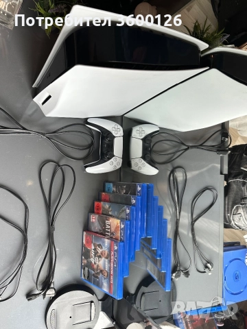 Ps 5 и волан Logitech , снимка 3 - PlayStation конзоли - 52398419