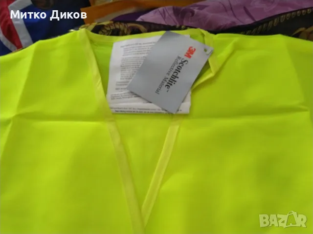 Светлоотразителна жилетка маркова нова ХЛ, снимка 4 - Аксесоари и консумативи - 47454383
