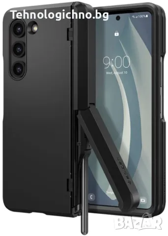 Калъф Spigen - Tough Armor, Galaxy Z Fold 5, черен, снимка 2 - Калъфи, кейсове - 49664535