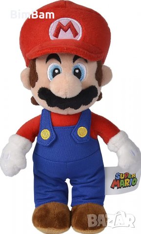 Оригинална плюшена играчка Super Mario / Simba 30 cm