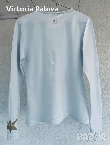 Небесносиня блуза/топ CLOSED лукс