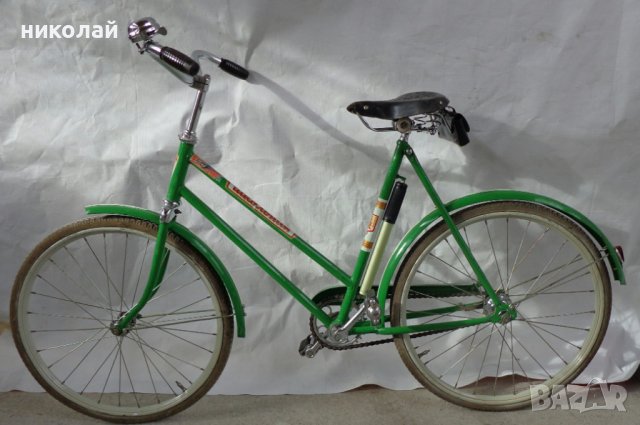 Ретро велосипед марка ГаЗ   Школник - 026 произведен 1982 година в СССР употребяван 20 цола, снимка 1 - Велосипеди - 39858683