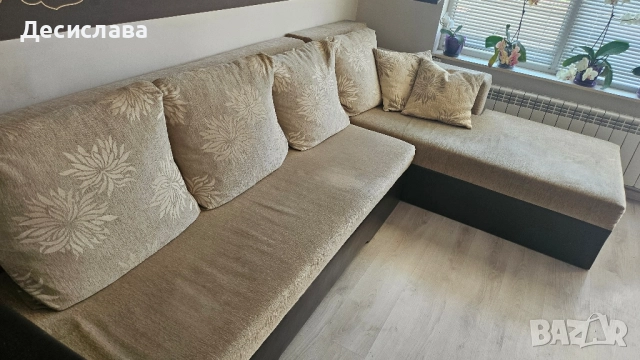 Ъглов диван , снимка 4 - Дивани и мека мебел - 51464487