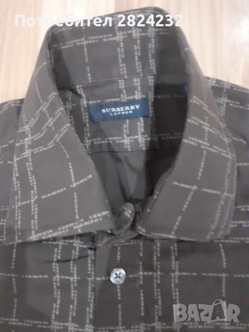 Мъжка риза на BURBERRY , снимка 5 - Ризи - 50878831