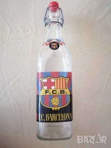 Оригинално шише F. C. BARCELONA. , снимка 3 - Фен артикули - 27895222