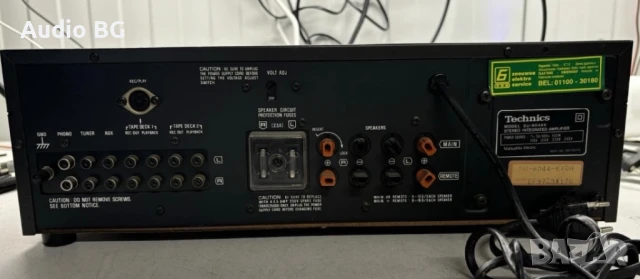 Technics Su-8044 Black, снимка 5 - Ресийвъри, усилватели, смесителни пултове - 50547655